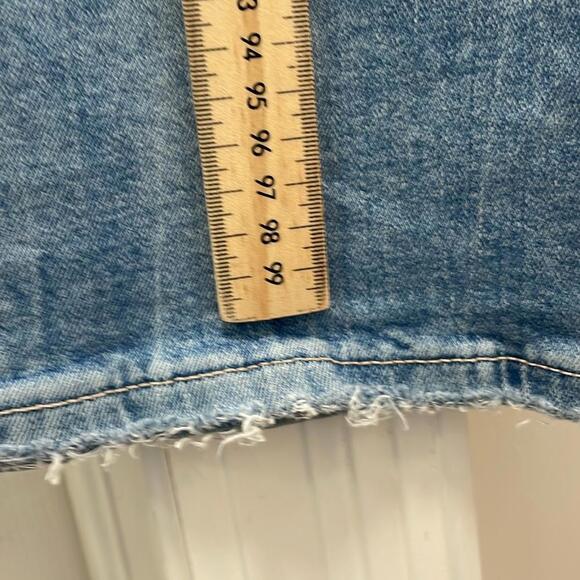 DL1961 - Hepburn Wide Leg High Rise Flare Denim Jeans - Blue - 26 - Picture 7 of 15